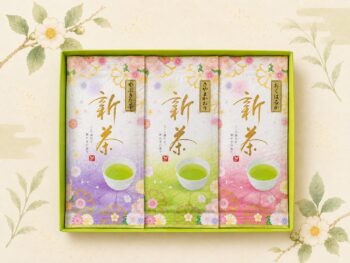 ＜新茶＞おくはるか・さやまかおり・やぶきた　３本詰合せ